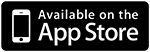 Black rectangular badge with a white smartphone icon and the text Available on the App Store in white letters, indicating an app is available for download on the Apple App Store.