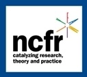 NCFR logo with the text “ncfr catalyzing research, theory and practice” below a multi-colored starburst design, all within a blue-bordered square.